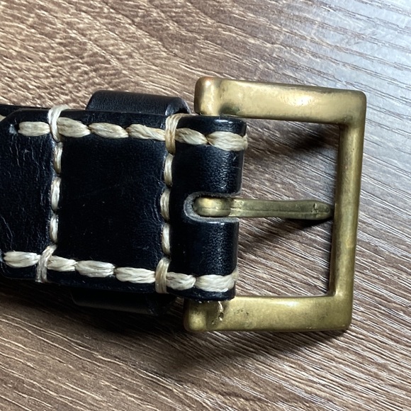 Unisex Machine by Bassico Made in Spain Small Leather Belt - Picture 10 of 10